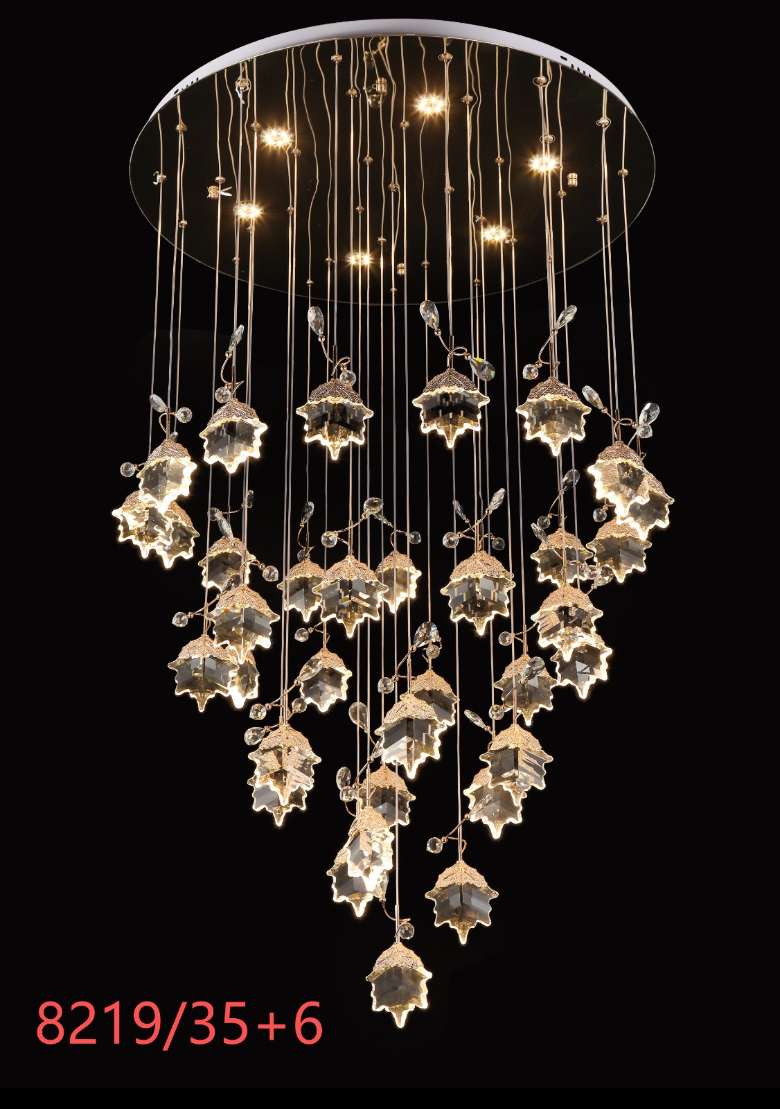 Duplex chandelier
